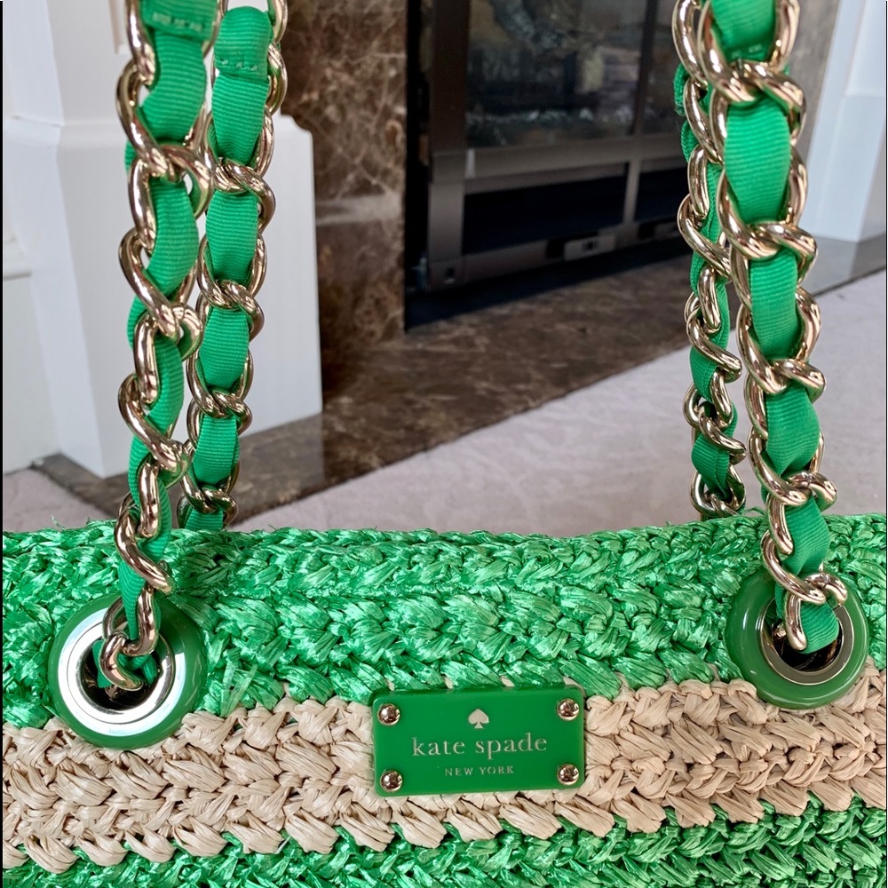 Kate Spade Raffia Shoulder Bag - Picture 3 of 4